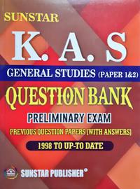 KAS Question Bank General Studies - Sunstar