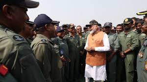 ಆದಾಂಪೂರ ವಾಯು ನೆಲೆಗೆ ಮೋದಿ ಭೇಟಿ