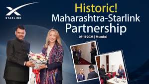 "ಡಿಜಿಟಲ್ ಕ್ರಾಂತಿ: ಗ್ರಾಮೀಣ ಸಂಪರ್ಕಕ್ಕಾಗಿ ಮಹಾರಾಷ್ಟ್ರ ಸರ್ಕಾರ ಮತ್ತು ಸ್ಟಾರ್‌ಲಿಂಕ್‌ನ ಮಹತ್ವದ ಒಪ್ಪಂದ"