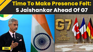 ಭಾರತದ ಪ್ರಭಾವ G7 ಸಭೆಯಲ್ಲಿ: ಜೈಶಂಕರ್ ನಾಯಕರಾಗಿ ಜಾಗತಿಕ ಸಂವಾದದಲ್ಲಿ