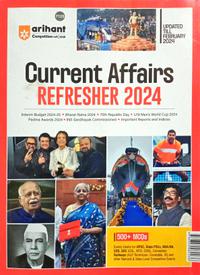 Current Affairs| REFRESHER 2024| Arihant Publication
