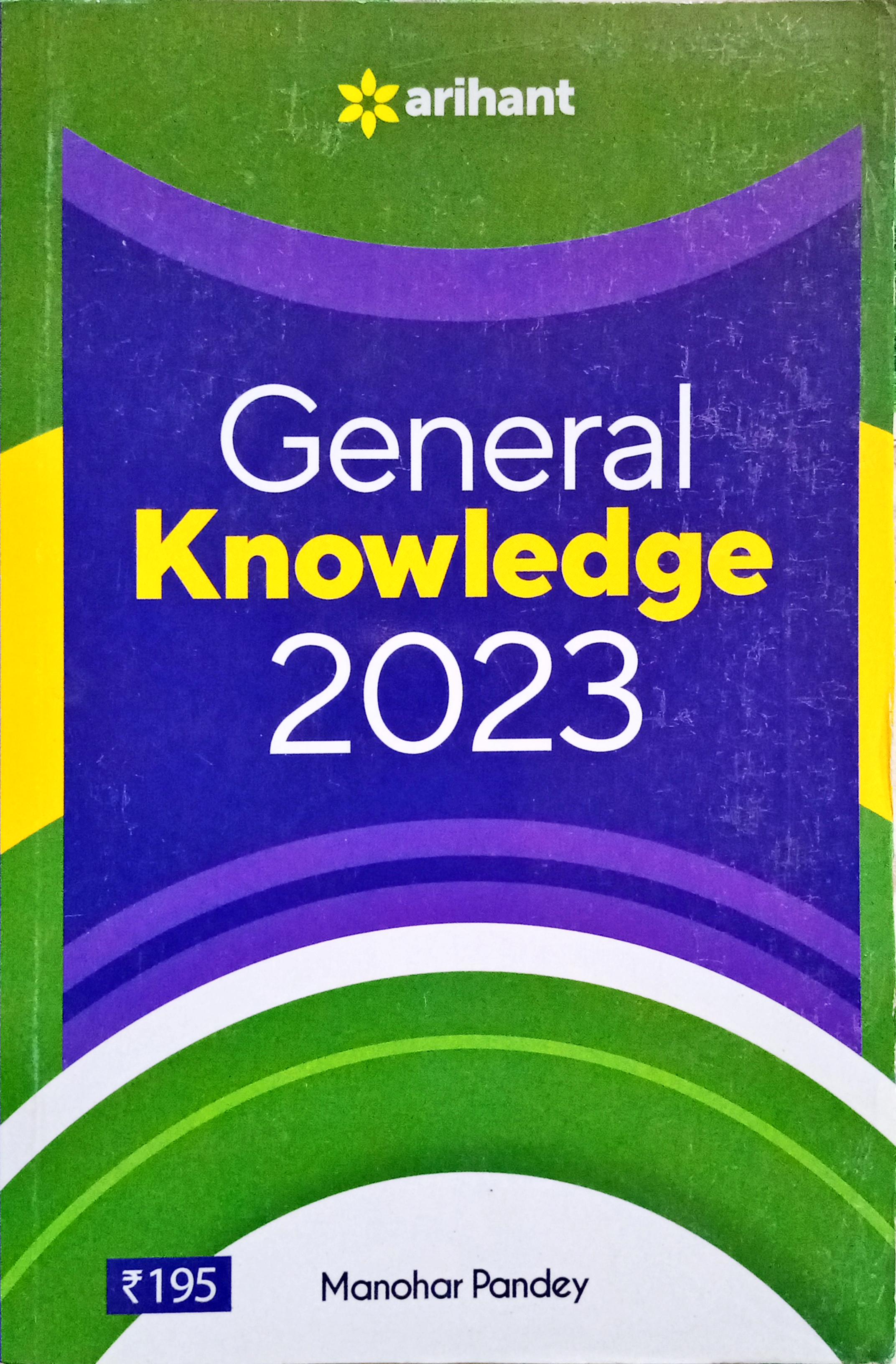 Buy General Knowledge 2025 By Manohar Pandey Arihnata Publication