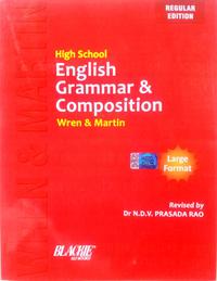 High school English grammar and composition" Wren and Martin Book