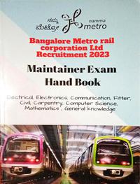 Maintainer Exam Hand book | Namma metro